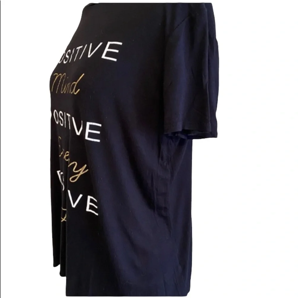 ***SOzLD***GRAPHIC TEE - Pretty Rebel Black Medium Top - Picture 3 of 8